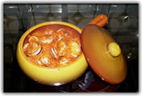 Cut of rump of veal with meat sauce